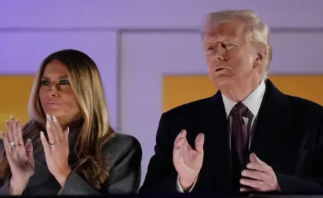 ‘The Shades on So You Can’t Tell’: Folks in Stitches as Donald Trump Nudges Melania After She Appears to Drift Off Mid-Event