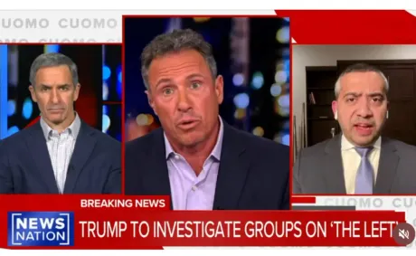‘WTF Is Going On???’: Chris Cuomo Visibly Agitated and Stuttering After Trying to Parrot Trump’s Talking Points But Gets Shut Down by His Own Guest