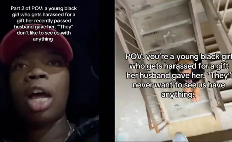 ‘That’s Where You Lied’: Karen Harasses Black Woman Over Gift from Late Husband, Calls Police and Keys Car In Apparent Fit of Jealousy