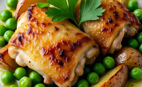 How to Make Classic Chicken Vesuvio at Home