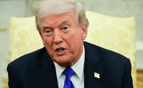 ‘He’s Having More Issues’: Trump’s Team Insists He’s in Great Shape, But New Images from Asia Are Telling a Different Story About His Feet