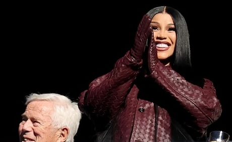 Cardi B Scores Major Style Points: The Rapper Turns Game Day Into A High-Fashion Affair In Bottega Veneta