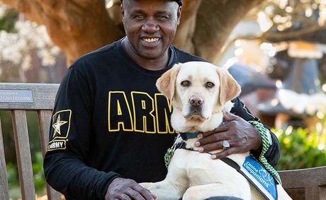 Veterans Affected by PTSD Find Solace Through Service Dogs