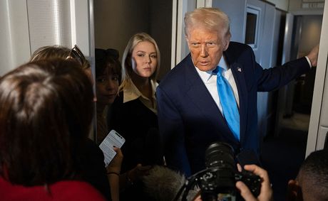 ‘Nurse! Where’s My Nurse?’: Trump’s Desperate Hunt for Karoline Leavitt Sparks Caregiver Jokes After He Freezes On Question — Then Yells Her Nickname