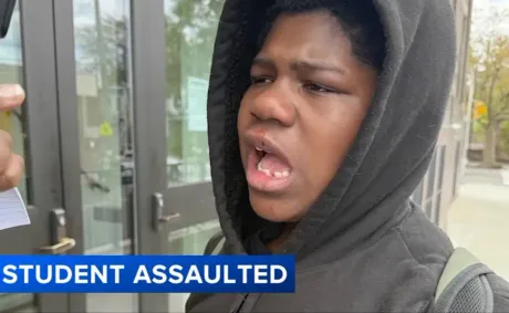 ‘A Man Twice His Size’: Philly Mom Says School Staffer Hit Her 12-Year-Old So Hard His Tooth Came Out After He Asked to Use the Bathroom