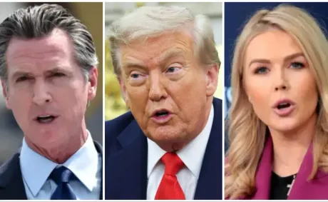 ‘Lmaooo’: Karoline Leavitt’s Latest Defense of Trump Is Being Called the ‘Filthiest’ Low Yet, and Newsom Crushes Her With His Most Brutal Takedown to Date