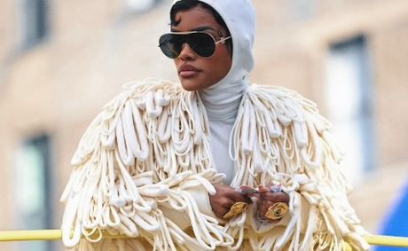 The Mop, The Moment, The Manhattan Takeover: Teyana Taylor’s Avant-Garde Moncler x Jil Sander Coat Steals The Macy’s Parade