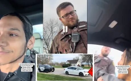 ‘I Stood My Ground’: Black Navy Veteran Pulled Out of Car, Arrested After Recording a Cop In Public, But They Didn’t Expect the Fight That Came Next