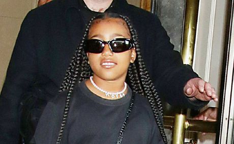 North West Hits IG In $22K Sneakers & New Diamond Grillz Despite Kanye’s Protests