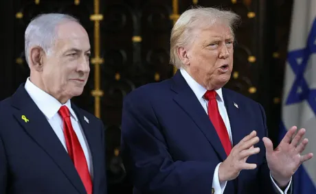 ‘Did They Spit’: Trump Humiliates the Press Before a Laughing World Leader, Scolds Them — Then Dangles the Choice: Bake in the Sun or Take the ‘Bribe’