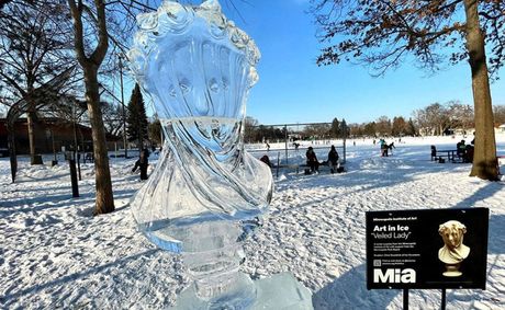 Mia’s Frozen Sculptures return Jan. 8 with iconic Pillsbury Owl ice sculpture
