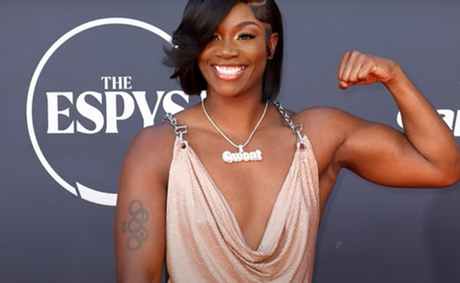 Claressa Shields and Rihanna unite over love moment