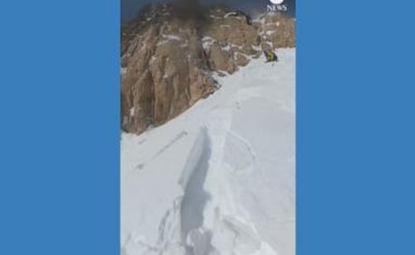 WATCH: Snowboarders carried away by avalanche in Rocky Mountain National Park