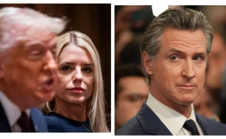 ‘He’s Going to Be Pissed’: Newsom Turns Trump’s Bizarre White House Moment into a Public Problem for Bondi — But Trump’s Next Move Could End Her on the Spot