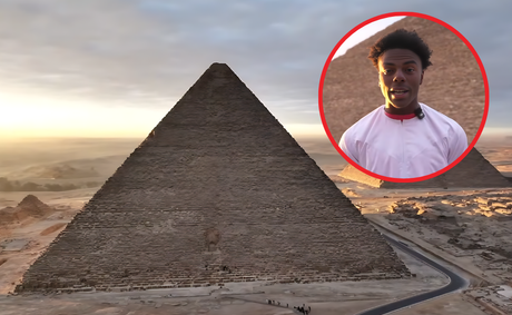 IShowSpeed becomes first creator to stream inside Pyramids