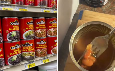 Oklahoma woman eats half a can of La Costeña beans. Then she looks down at her fork: ‘What kind of animal is this?!’