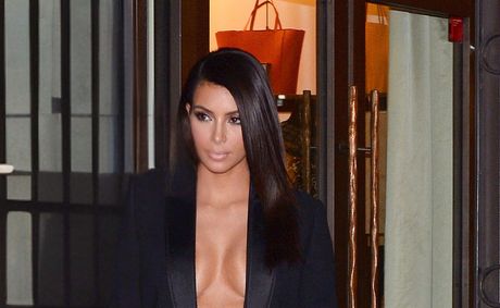 No Bra, No Problem – Kim Kardashian Lets It All Hang Out