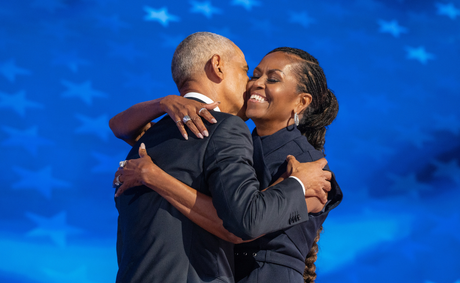 Michelle Obama playfully mocks husband on podcast