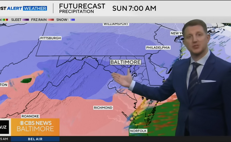 Baltimore braces for major snowstorm weather warns