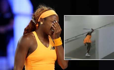 [VIDEO]: Coco Gauff Smashes Racket In Anger After Shocking Aussie Open Defeat