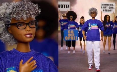 "Grandmother" of Juneteenth Opal Lee Honored With Collectible Barbie Doll