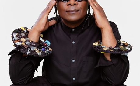 Beau McCall brings button art to Hammonds House Museum