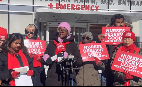 NYSNA strike stalled, as Brooklyn nurses call for aid