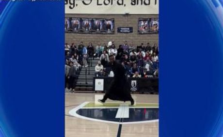 WATCH: A priest with very happy feet