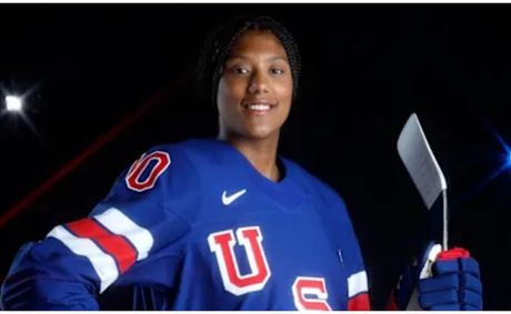 Laila Edwards Makes Olympic History as First Black Woman on U.S. Women’s Hockey Team for Milan Cortina 2026