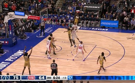 Undermanned Wizards hit 18 threes and control highlights in 126–117 win over Pistons [VIDEO]