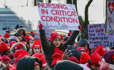 New York City nurses reach tentative agreements with some hospitals to end strike