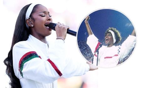 Coco Jones Delivers Chilling Super Bowl Tribute To Whitney Houston And Black History