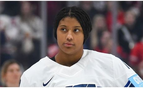 Laila Edwards Makes Olympic History as First Black Woman to Score for Team USA Hockey