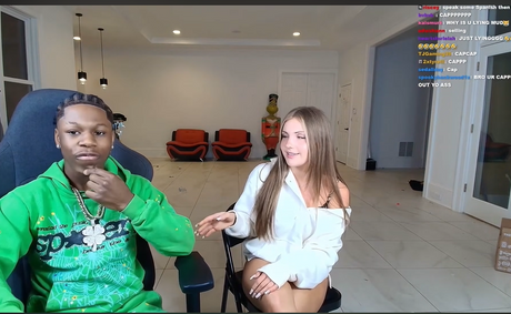 Piper Rockelle and Rakai go public at big game