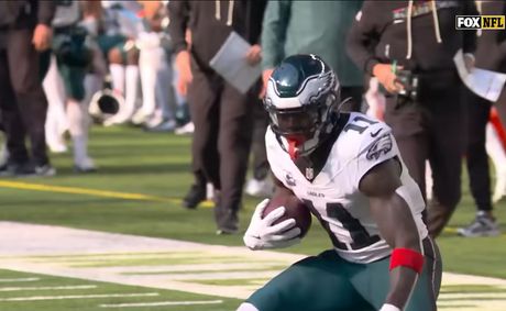 A.J. Brown drops clue about staying with Eagles