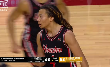 Nets showing interest in Houston guard Kingston Flemings