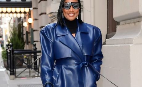 Chic And Casual: Garcelle Beauvais Turns Heads On The Streets Of New York