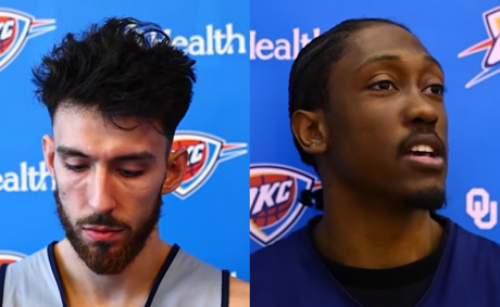 Holmgren joins SGA, Williams on Thunder’s injury report