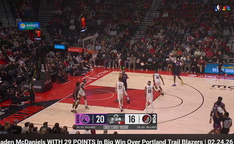 Jaden McDaniels led the Wolves back after the Philly loss