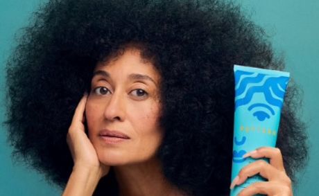 “Take A Breath”: Tracee Ellis Ross Shares The Inspiration Behind PATTERN Beauty’s New Indigo Rain Launch
