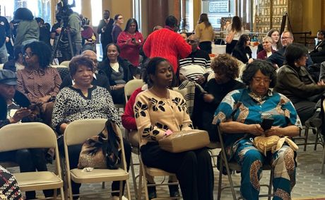 Black History Month program draws crowd at the Iowa Statehouse