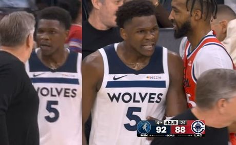 Anthony Edwards’ refusal to pass the ball, defying his coach’s demands, has taken over the internet [VIDEO]