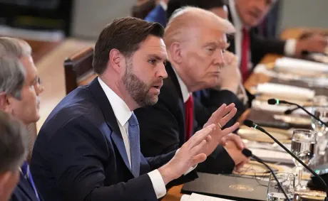 ‘Serious Wannabe’: JD Vance’s Glowing Tribute During Speech Has Critics Comparing Him to Trump as One Line Makes the Mini-Me Label Stick