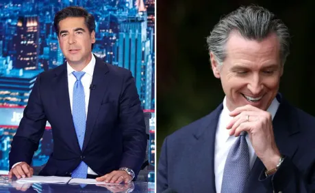 ‘The Poster Boy for the Illiterate’: Jesse Waters Takes a Swipe at Gov. Newsom But Ends Up Making a Fool Out of Trump’s Struggle to Read&nbsp;Instead