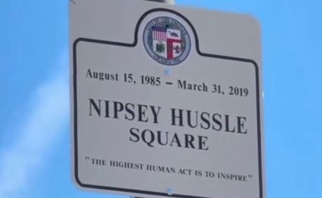 “Nipsey Hussle Square” unveiled in Los Angeles