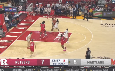 Rutgers beats Maryland 69-65 to sweep the season series