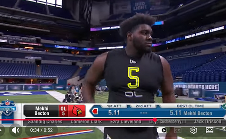 Mekhi Becton’s Chargers era ended before it began