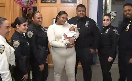 Mom Names Her Baby After Police Officer Who Helped During Her Delivery