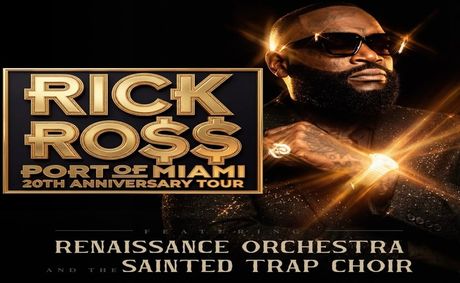 Rick Ross announces “Port Of Miami” 20th anniversary tour with Renaissance Orchestra and Sainted Trap Choir