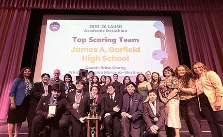 Garfield High wins LAUSD Academic Decathlon title